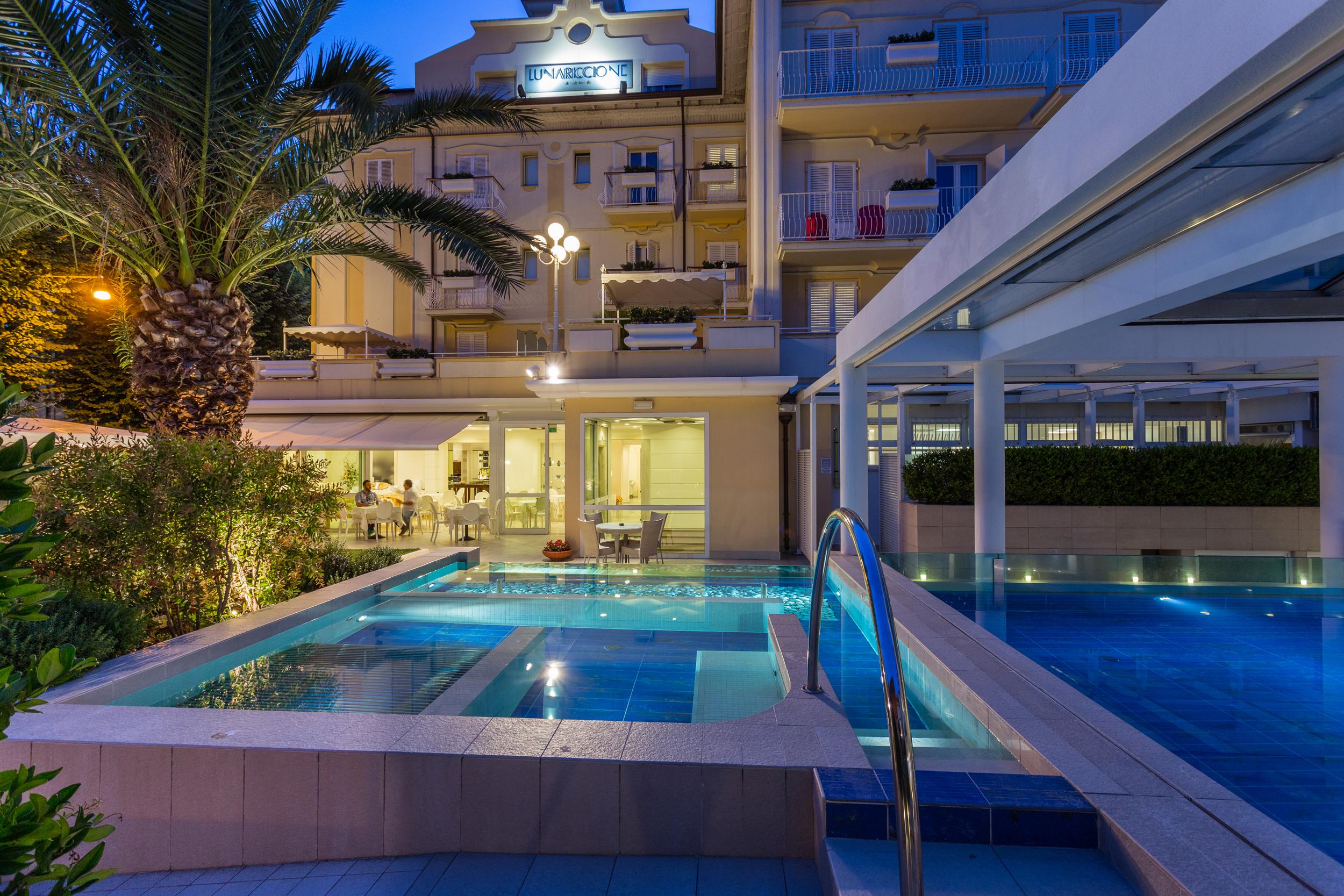 Hotel Luna Riccione E Aqua Spa Only Adults +12 Luaran gambar