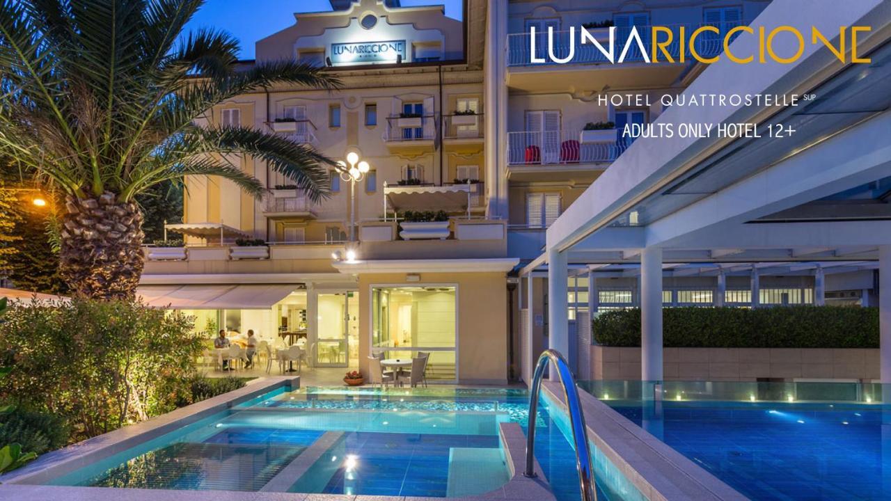 Hotel Luna Riccione E Aqua Spa Only Adults +12 Luaran gambar